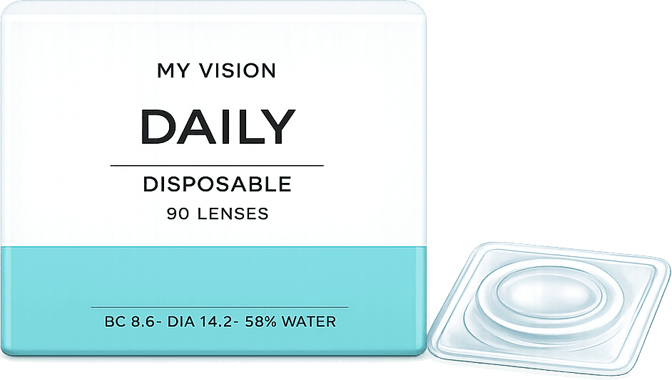 My Vision Optics Daily Disposable — 90 pack