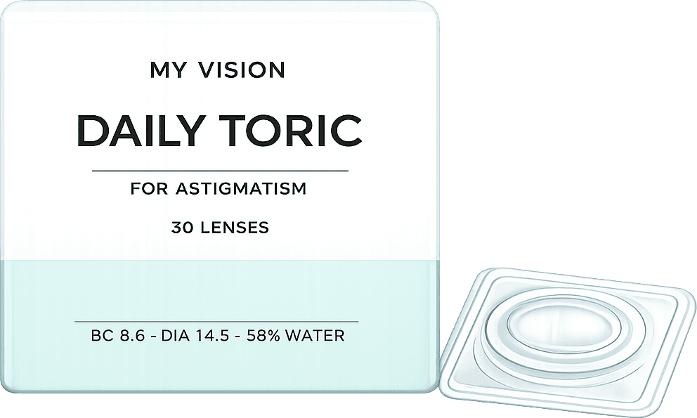 My Vision Optics Daily Toric for Astigmatism — 30 pack