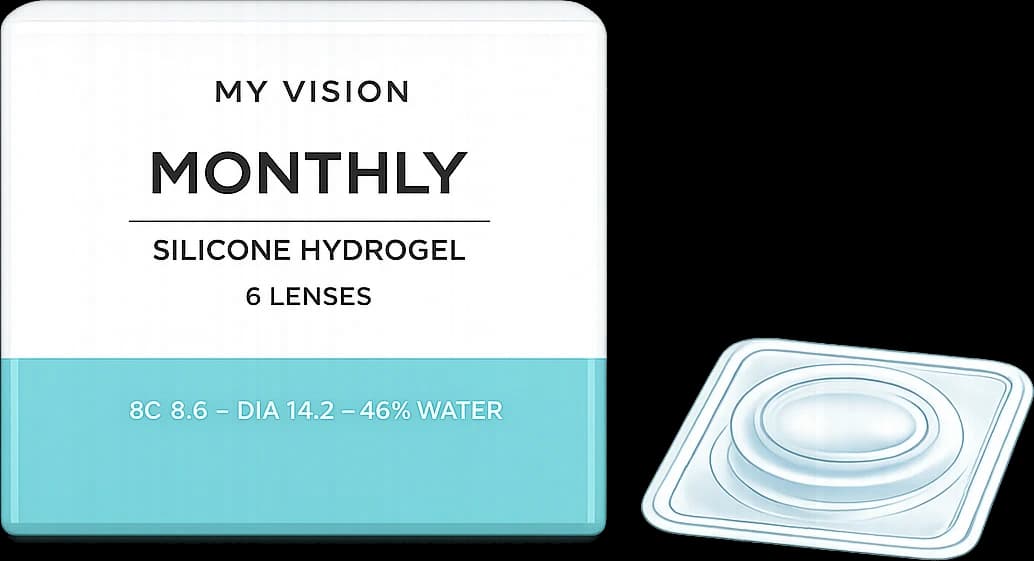 My Vision Optics Multifocal Monthly — 6 pack